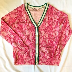 Juicy Couture | size XL pink and green sweater